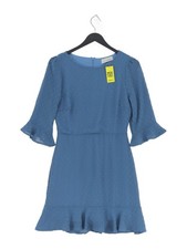 Urban Outfitters A-Line Midi Dress UK6 in Blue