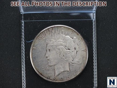 NobleSpirit Polished About Unc 1926 Silver Peace Dollar