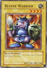 YuGiOh Beaver Warrior DB1-EN121 Common Englisch Good unl.