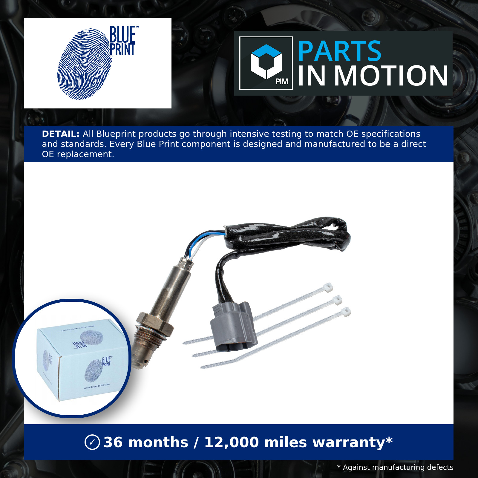 Lambda Sensor ADBP700111 Blue Print Oxygen 36531PLR003 22641AA140 22641AA230 New