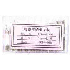 1 Box 8-26mm Stainless Steel Watch Bracelet Spring Bar Link Pin Repair Tool A