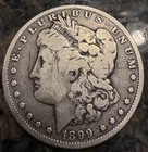 1899-O New Orleans Mint Morgan Silver Dollar 90% Silver Invest Bullion