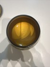 Vintage Russian Lacquer Bowl With Lid Black Green Gold USSR — photo 4