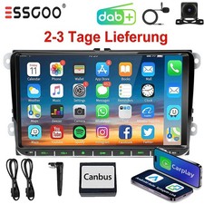 Für VW Beetle 2010~19 Tiguan 2007-2016 CarPlay 9"Android Auto Navi Autoradio+KAM