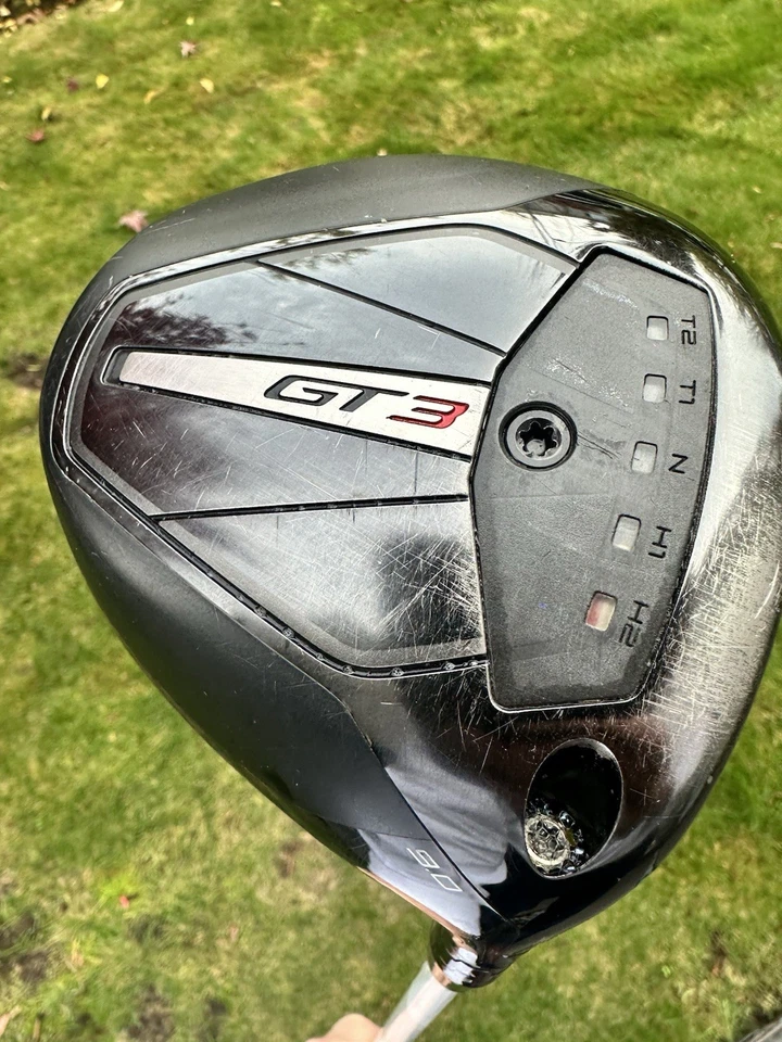 Titleist GT3 Driver w/Fujikura Speeder Evolution VII 757 STIFF 45.5 Inch Shaft - Image 2 of 4