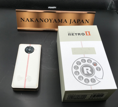 Mode 1 RETRO II フリップフォン FREETEL MODE1 RETRO II ANDROID FLIP PHONE White RETRO 2 MD-06P