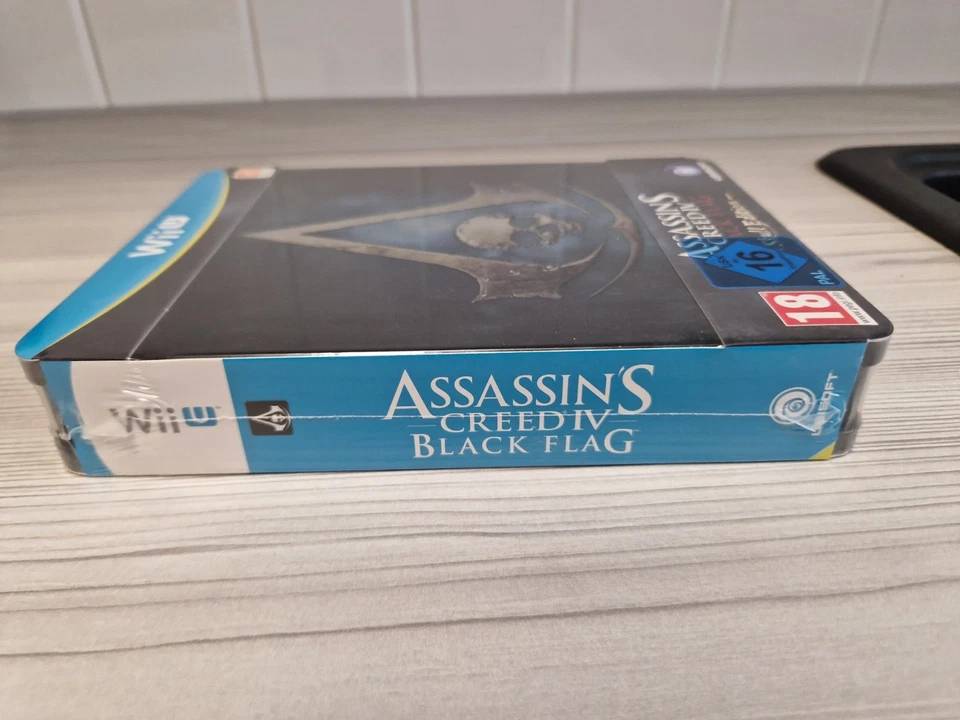 Assassin's Creed Black Flag - Nintendo Wii U Skull Edition Steelbook NEW SEALED - Bild 3 von 4