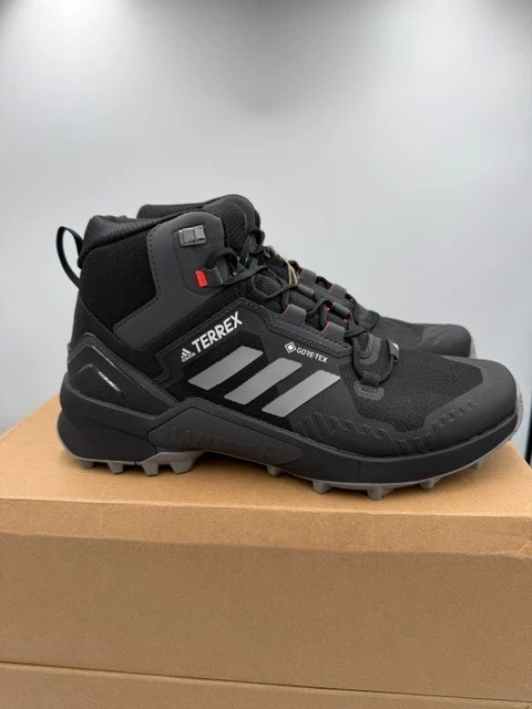 Adidas Terrex Swift R3 GORE-TEX Mid Black Grey for sale | eBay