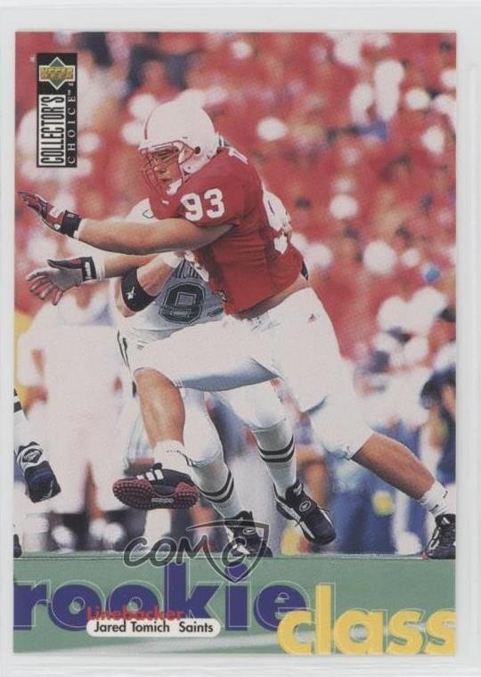 1997 Upper Deck Collector's Choice Rookie Class Jared Tomich #25 Rookie RC 14m3