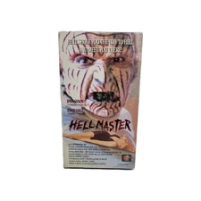 Hellmaster VHS Tape 1992 Horror Slasher AIP Studios John Saxon