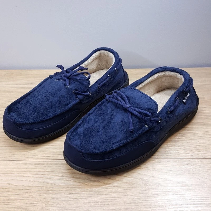 isotoner Moccasin Slippers for Men 9.5 US Shoe for sale | eBay