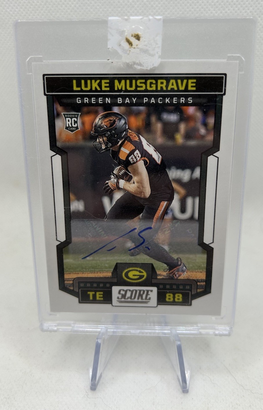 2023 Panini Score Luke Musgrave Rookie Auto #340