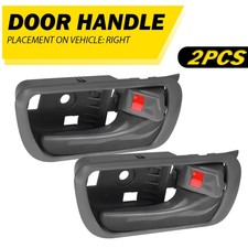 2x Interior Door Handle Set For 02-06 Toyota Camry Front Or Rear Left Inner Gray 2x Interior Door Handle Set For 02-06 Toyota Camry Front Or Rear Left Inner Gray