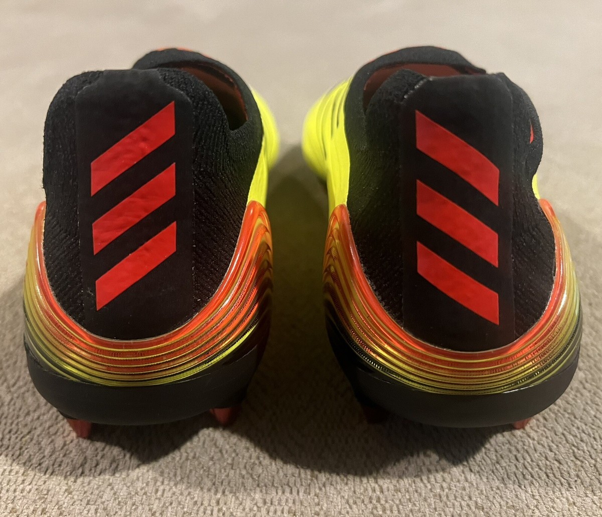 Adidas Copa Sense+ SG Soccer Cleats Solar Yellow Mens Size  display picture 1