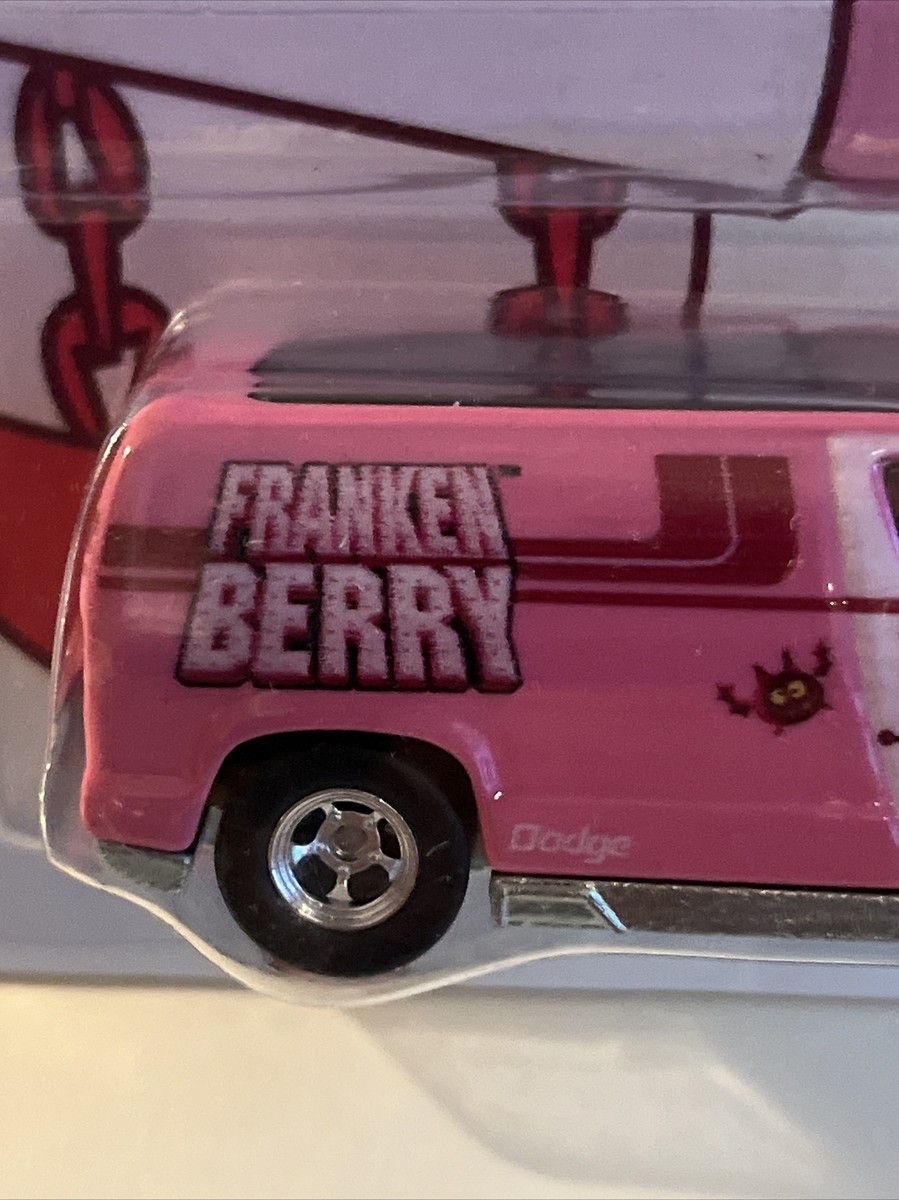 Franken Berry '77 Pink Van 2011 General Mills Cereal Hot Wheels