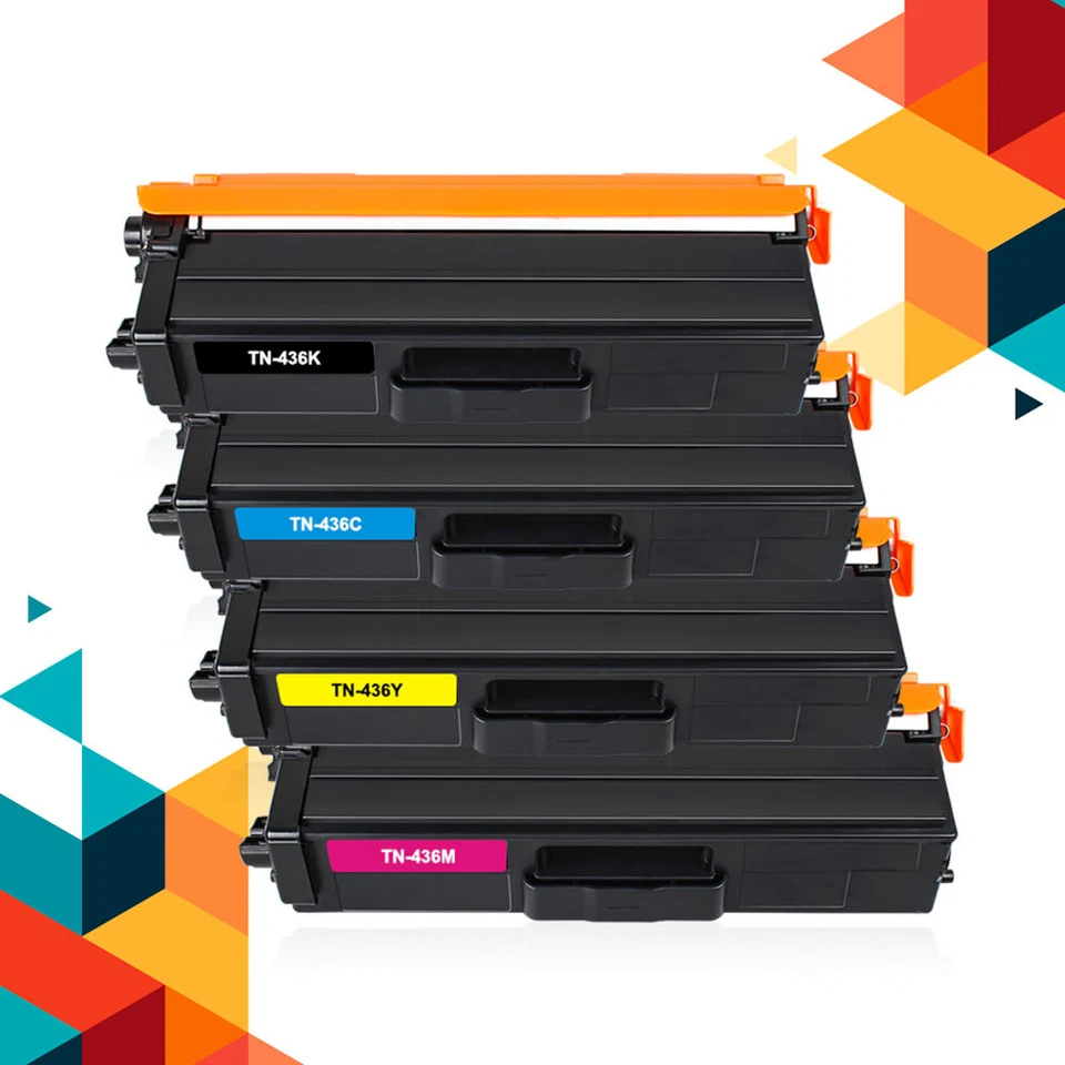 4Pack TN436 Toner Compatible for Brother TN433 HL-L8360CDW MFC-L8900CDW L9570CDW - Image 2 of 4
