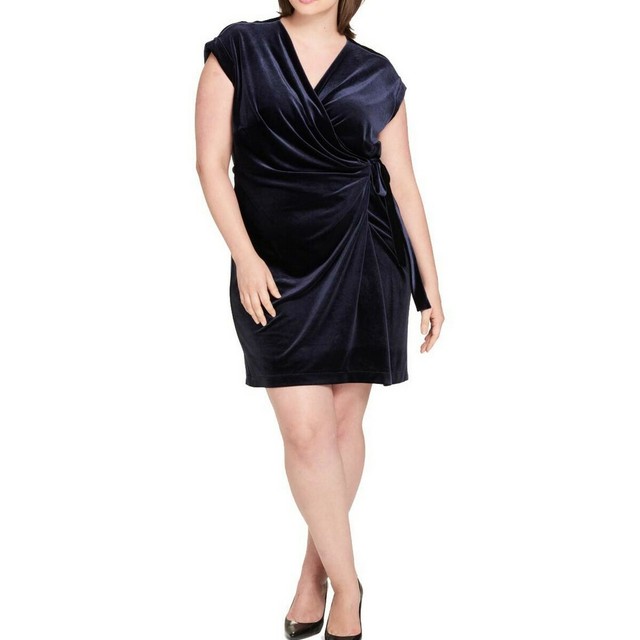 tommy hilfiger velvet dress