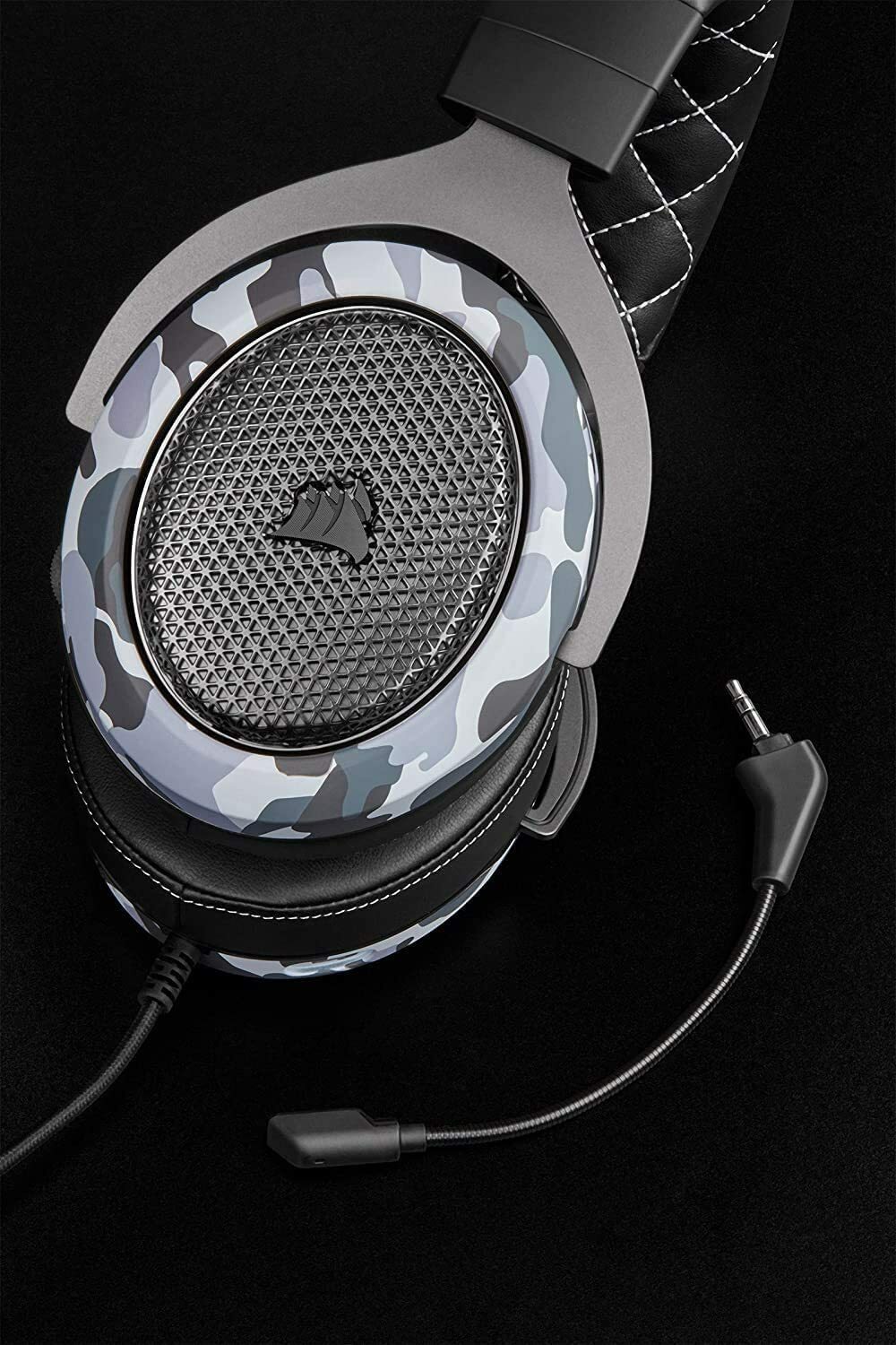 CORSAIR HS60 HAPTIC STEREO GAMING HEADSET WITH HAPTIC BASS ARCTIC CAMO