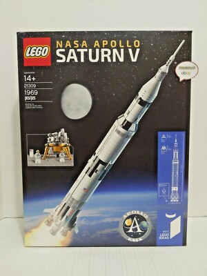 LEGO Ideas NASA Apollo Saturn V (21309) 673419344968 | eBay