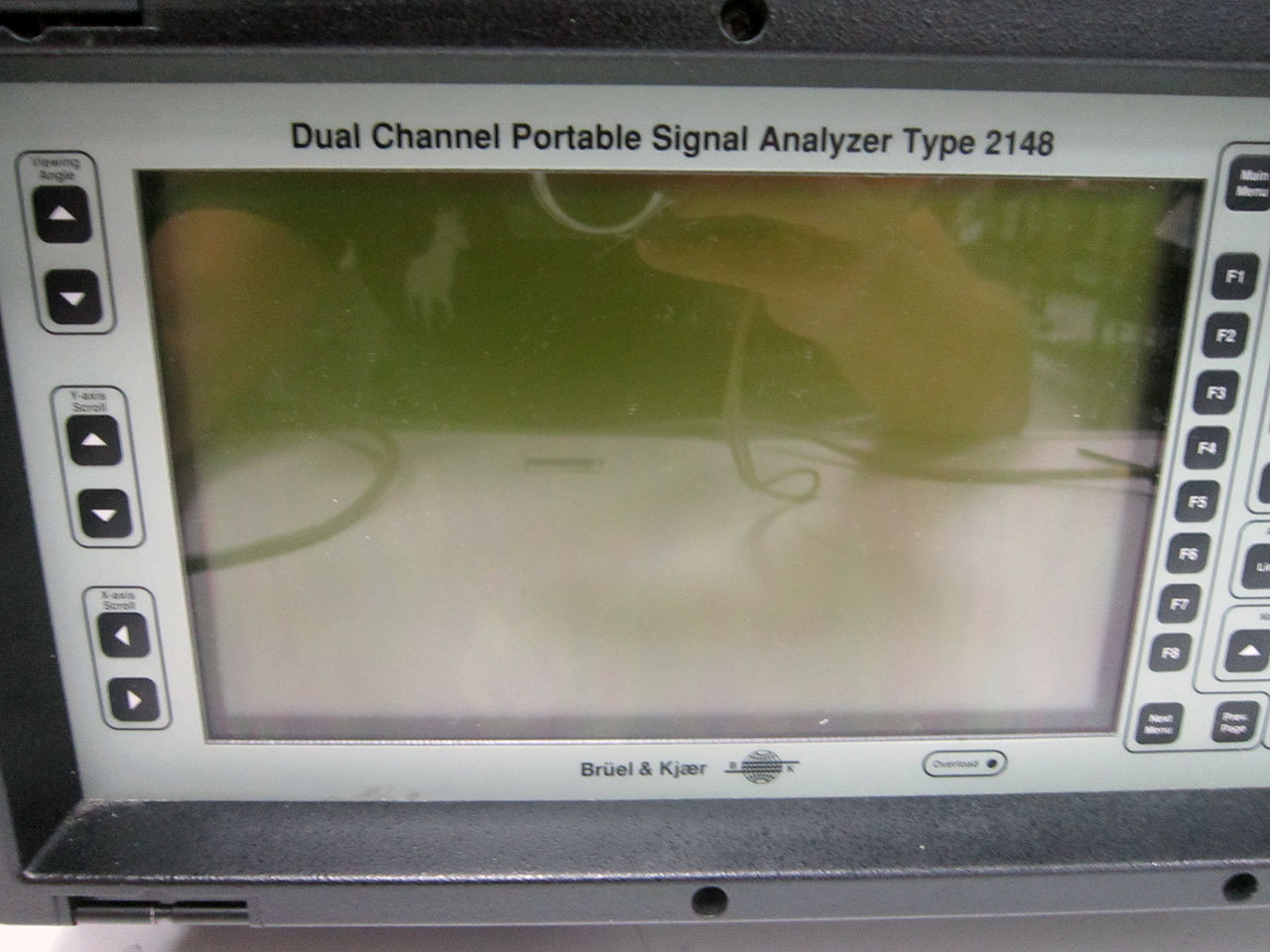 BRUEL & KJAER 2148 DUAL CHANNEL PORTABLE SIGNAL ANALYZER B&K