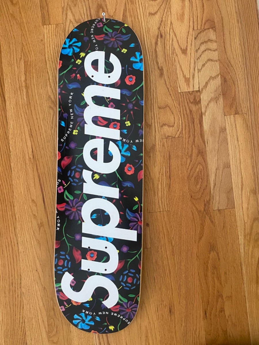 Supreme Airbrushed Floral Skateboard 白 Supreme Airbrushed Floral Skateboard Deck White Supreme SS19