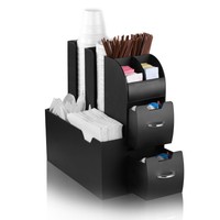 Mind Reader organizer Coffee Condiment And Accessories Caddy Black on sale Mind Reader organizer Coffee Condiment And Accessories Caddy Black on sale