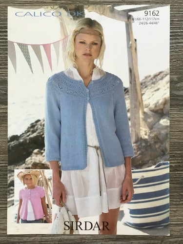 Sirdar Calico Knitting Pattern: Ladies 