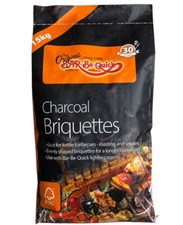 Bar-Be-Quick Charcoal Briquettes - 15kg Bags (BQ3584-1a)