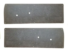 1947-1955 Chevrolet Truck Textured Interior Door Panels 1/8" Black ABS - Pair
