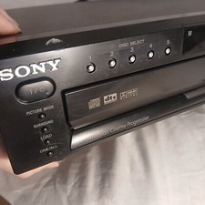 SONY 5 DISK DVD/CD CHANGER PRECISION DRIVE 2/MP3 PLAYBACK