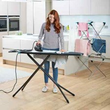 Ironing Board Double Sided Rest Homecare Laundry Chores Storage Performance Blue