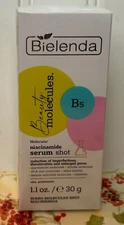 BIELENDA BEAUTY MOLECULES MOLECULAR NIACINAMIDE SERUM SHOT 1.1 OZ SEALED