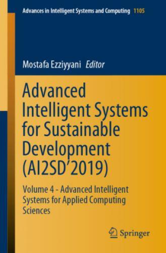 Thumbnail - Advanced Intelligent Systems For Sustainable Development (ai2sd'2019)