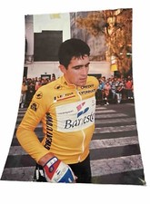 Originalfoto Miguel Indur&aacute;in - Tour de France - Banesto Yellow Maillot