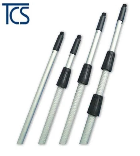 TCS EXTENDABLE WINDOW CLEANING SET SQUEEGEE SCRUBBER TELESCOPIC POLE UP TO 9M - Picture 6 of 7
