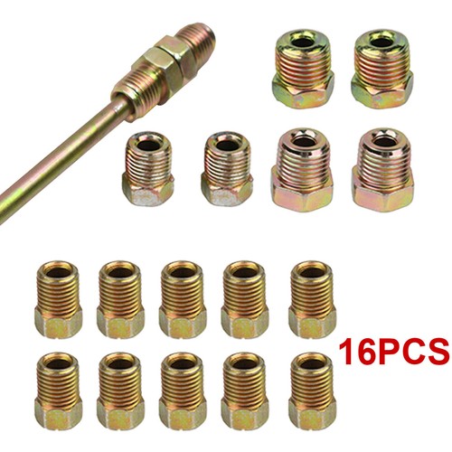 2X Copper Nickel Brake Line Tubing Kit 3/16 OD 25 FT Coil Roll All Size