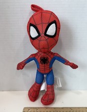 Marvel Spiderman Bath Scrubby Stuffed Plush Spider Amazing Friends, Washable