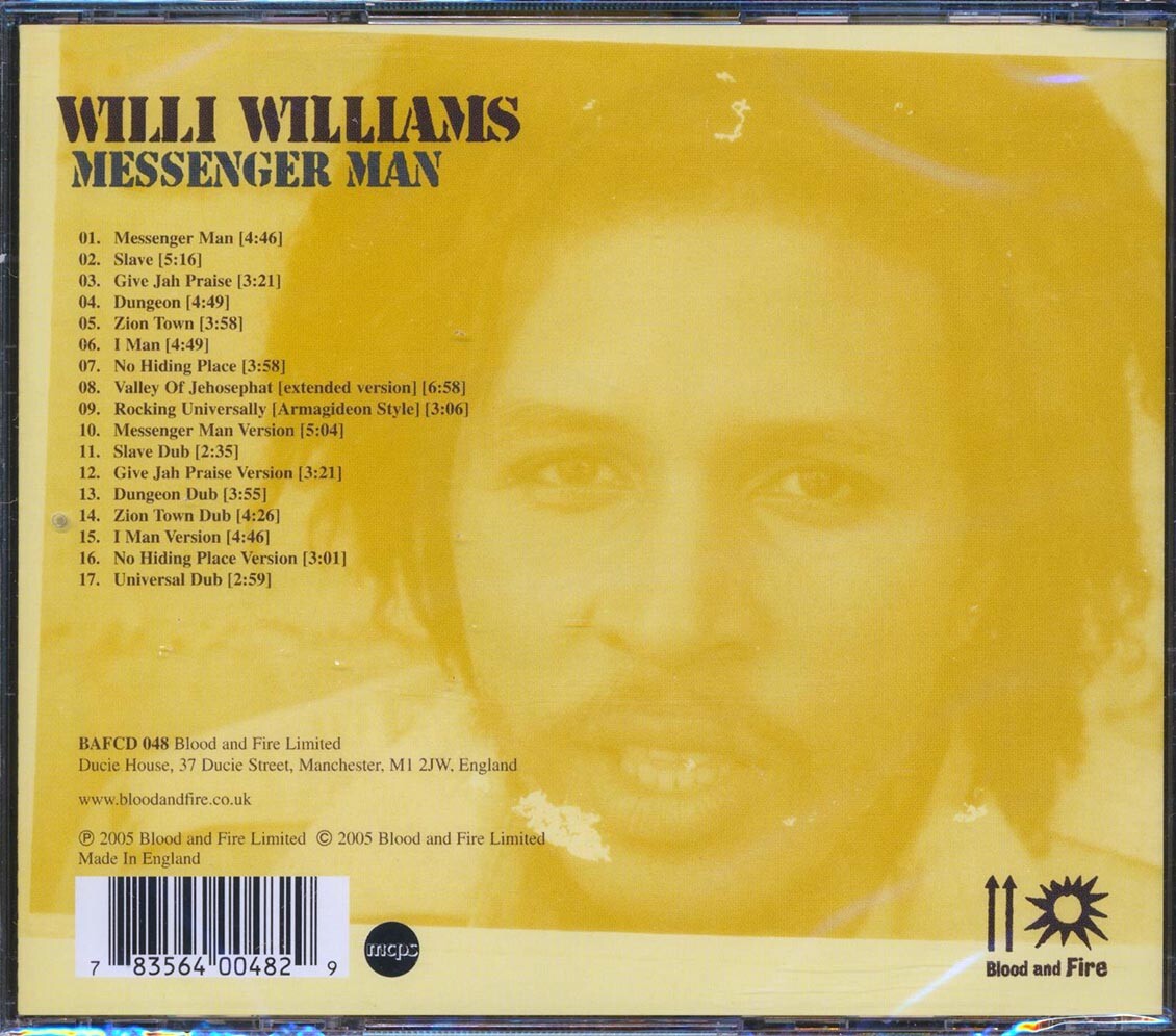 CD Willie Williams - Messenger Man | eBay UK
