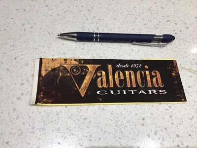 VALENCIA GUITAR MUSICHARDWARE STICKER CYMBALS DRUMS ELECTRIC ACOUSTIC AMPLIFIE
