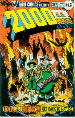 2000 A.D. Presents # 3 (story sampler, Alan Moore) (Eagle Comics USA, 1986)