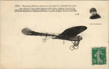 PC AVIATION, MONOPLAN BL�RIOT PILOT� PAR CONNEAU, Vintage Postcard (b24443)