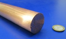 110 Copper Rod 1 1/4" Dia. x 24" Inch Length