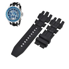 Subaqua 18549 26mm Black Rubber Watch Strap For Invicta