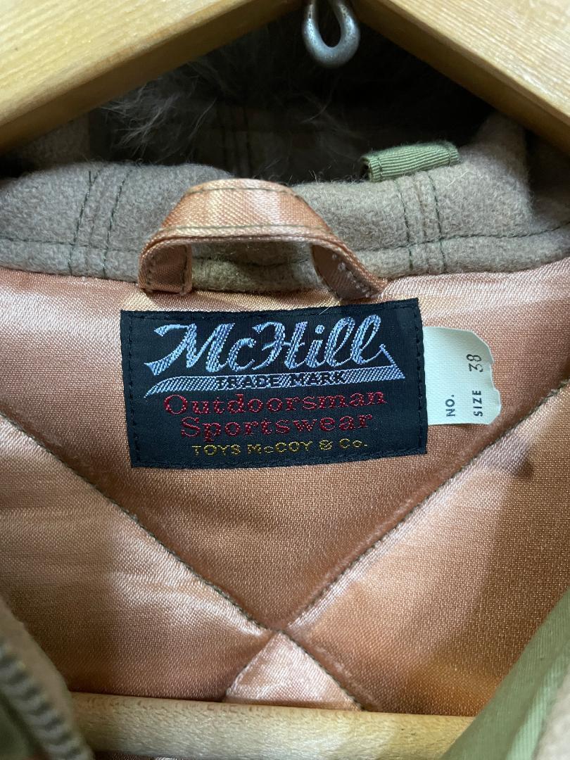TOYs McCOY MILITARY DOWN PARKA Olive x Orange Size 38 Used TOYs McCOY MILITARY DOWN PARKA Olive x Orange Size 38 Used