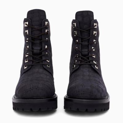 Buscemi Site Boot Buscemi Lace Up Leather Site Boots White Sz 45/12 – Wopsters  main image 4