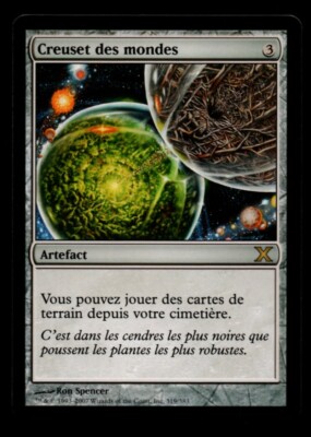 MRM FR/VF Creuset des mondes - Crucible of Worlds MTG magic 10ED