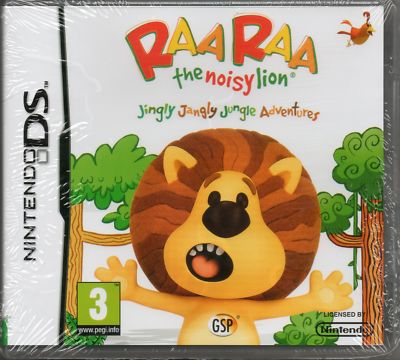 RAA RAA: DER LAUTE LÖWE SPIEL DS DSi Lite 3DS (raaraa) ~ NEU / SEALED
