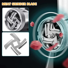 For Meat Grinder Steel Cutting Square Blade Knives Replacement Mincer Chopper