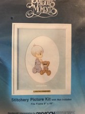 Precious Moments Stitchery Picture Kit Paragon Needlecraft God Loves Me