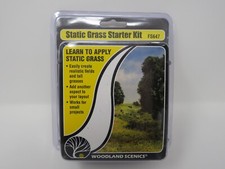 Woodland Scenics 647 Static Grass Starter Learning Kit Model Train Scenery